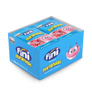 BALA GELATINA MINI SACHE DENTADURA C/12 FINI