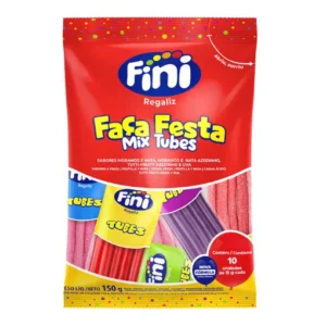 BALA FINI FACA FESTA MIX TUBES 150G C/10